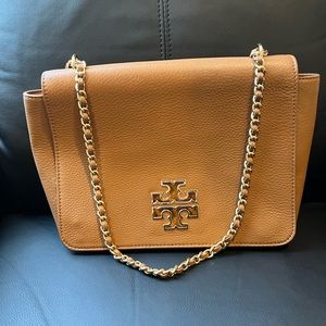 Tory Burch Brown Chain Bag